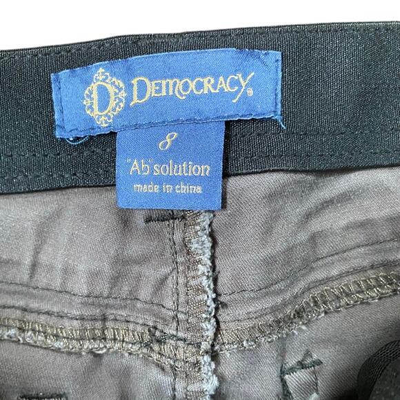 Democracy "AB" Solution Camo Grey Side Zip Jegging Size 8 - Excellent - Picture 10 of 16